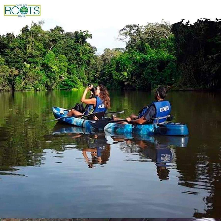 Miss Miriam. Hotel Frente Al Mar Tortuguero Exterior foto